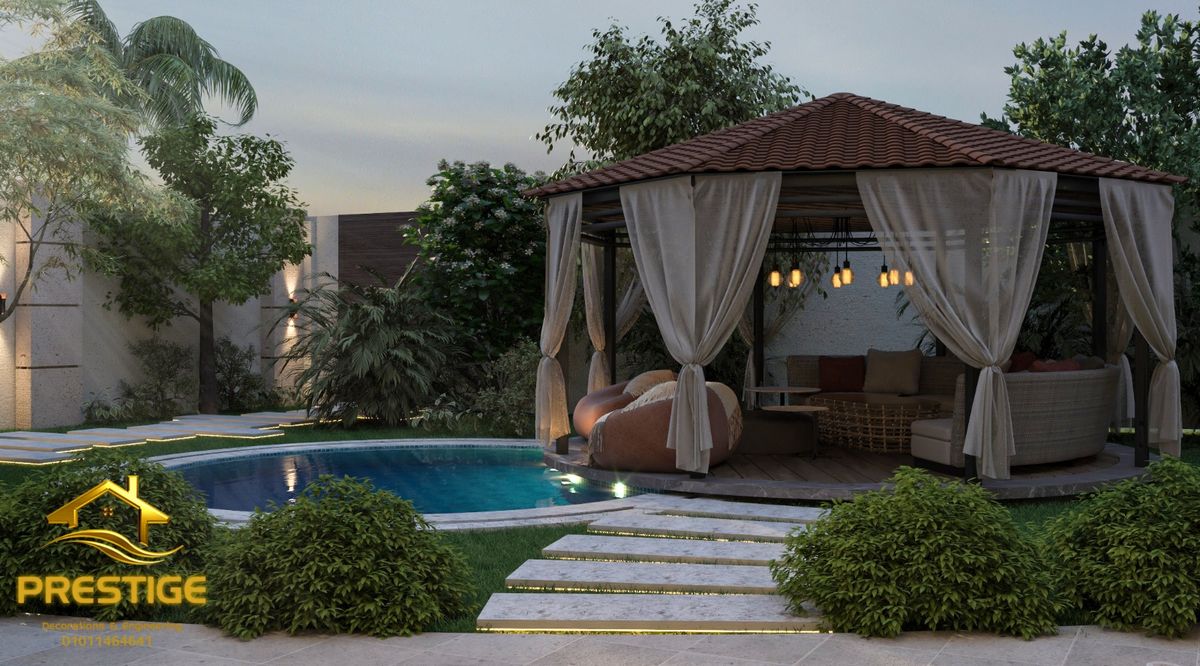 Garden with Pergola