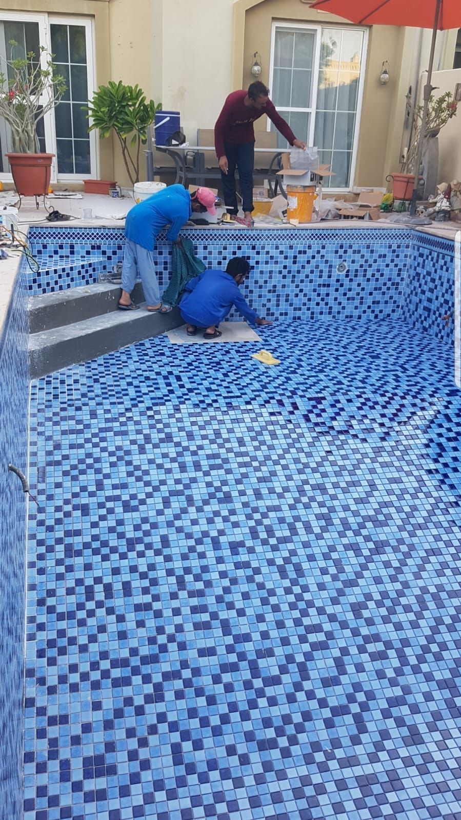 Pool Mosaic Finish